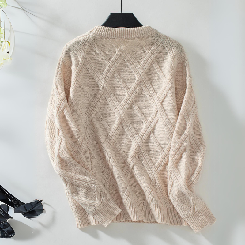 Diana Diamond Knit Sweater
