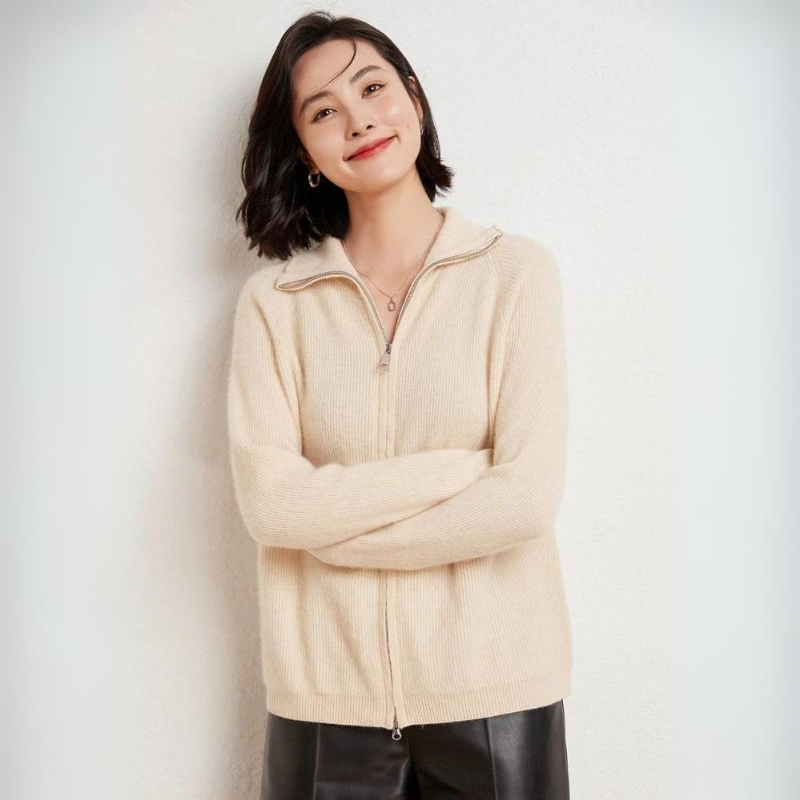 Merino Luxe Zip Up