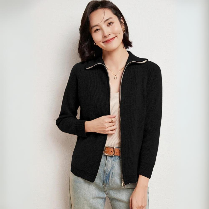 Merino Luxe Zip Up