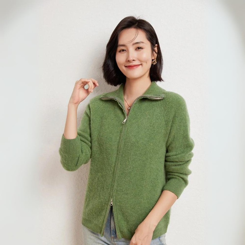 Merino Luxe Zip Up