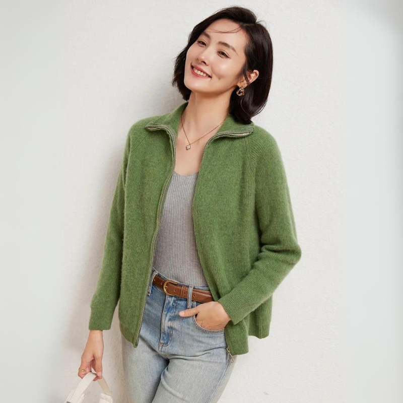 Merino Luxe Zip Up