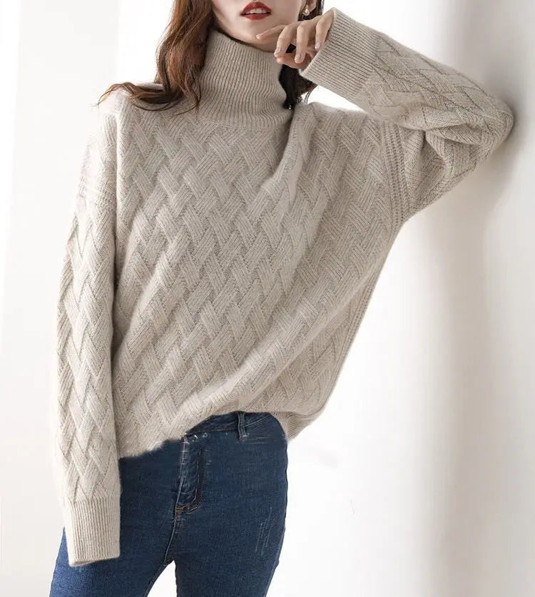Daria Cashmere Knit Sweater