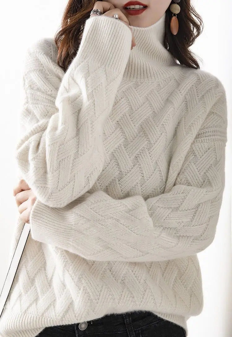 Daria Cashmere Knit Sweater
