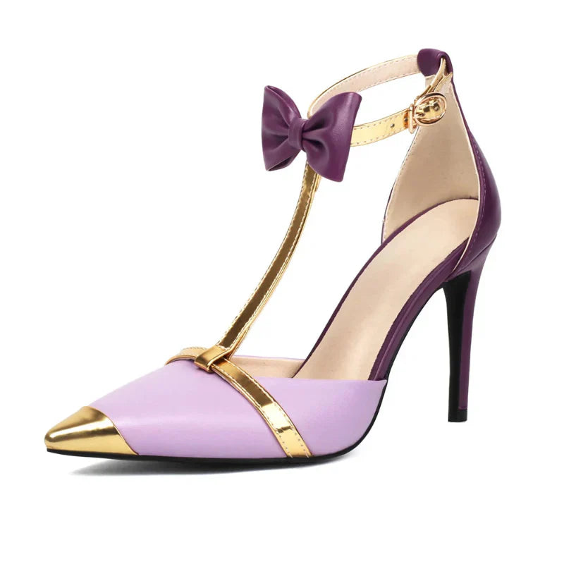 Vanica Radiant T-Strap High Heels