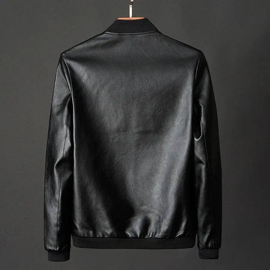 Stockholm Retro Leather Jacket