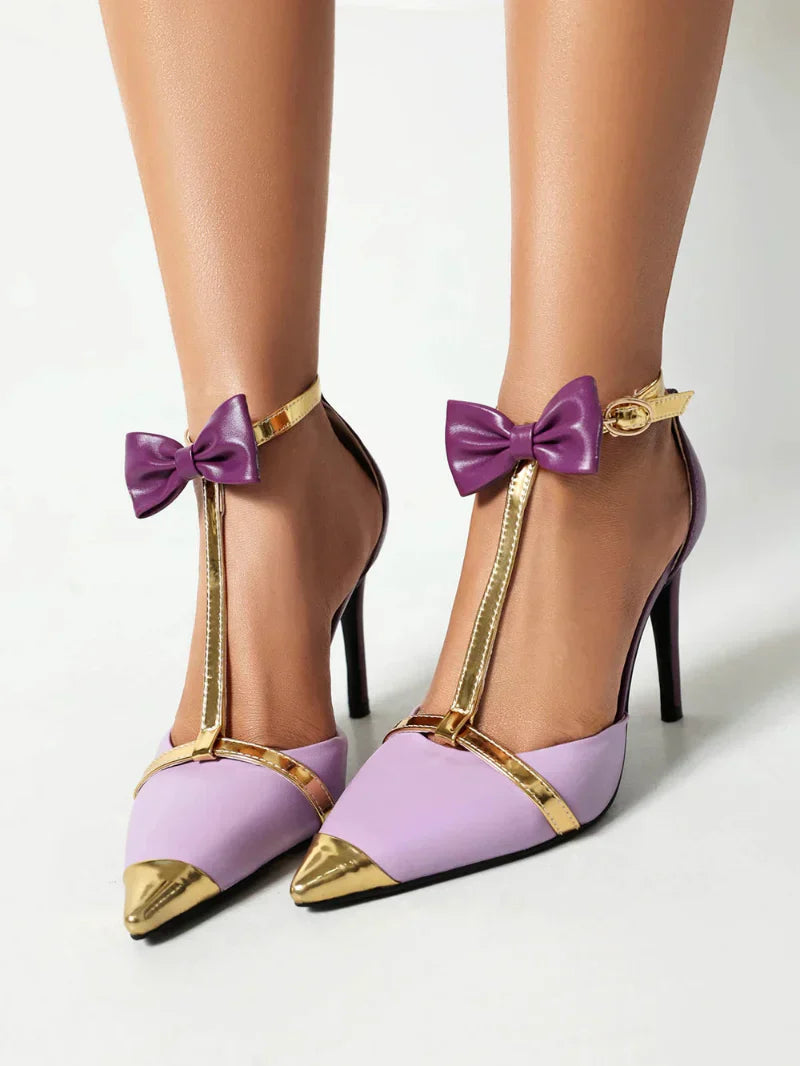 Vanica Radiant T-Strap High Heels