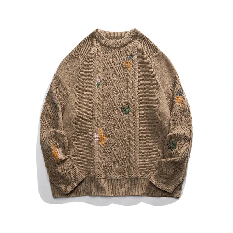 Astral Projection Embroidered Sweater