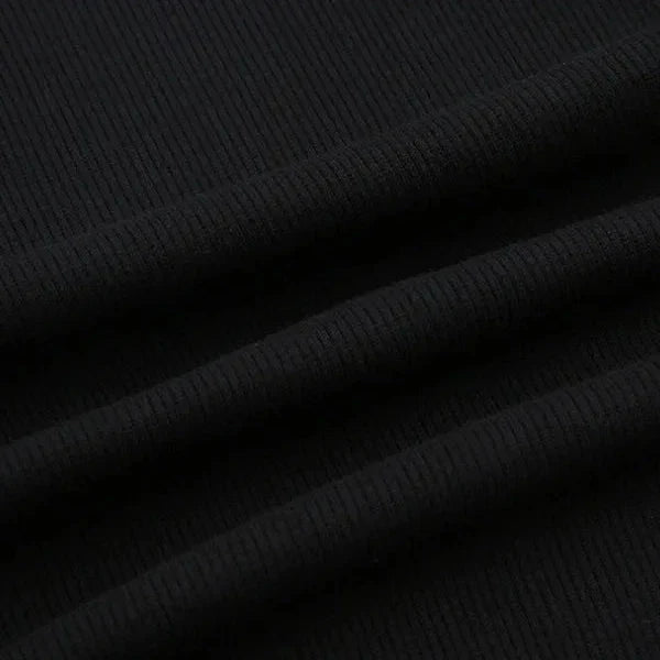 Midnight V-Neck Mini Dress
