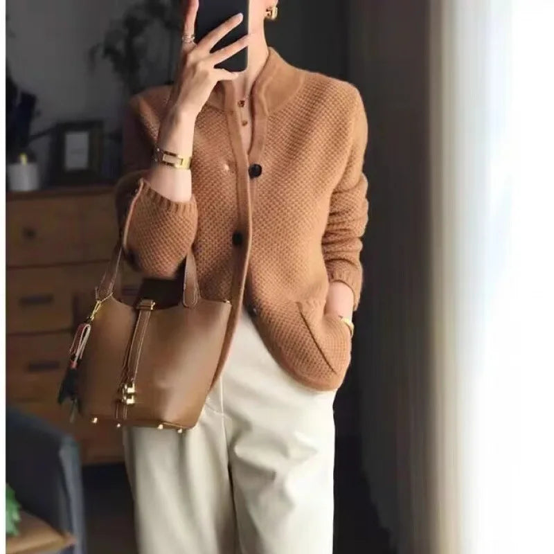 Grace Half-Neck Cardigan