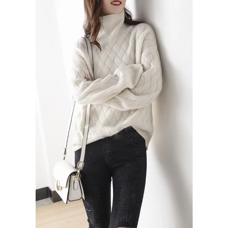 Daria Cashmere Knit Sweater
