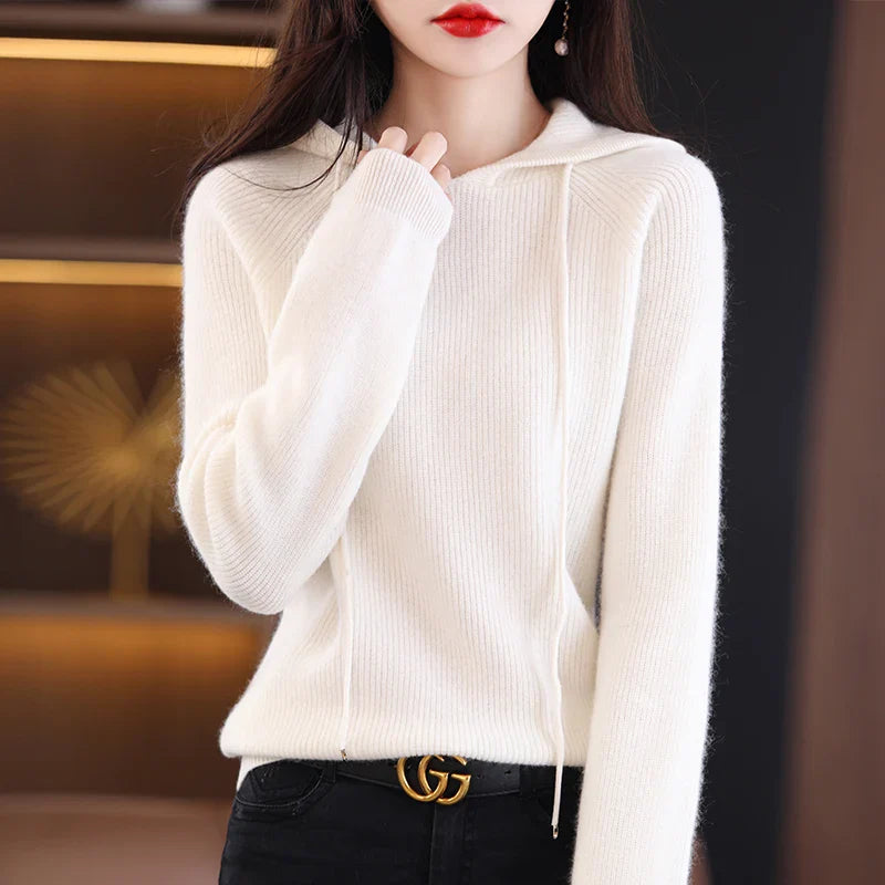 Fiona 100% Merino Wool Hoodie