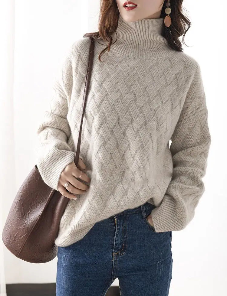Daria Cashmere Knit Sweater