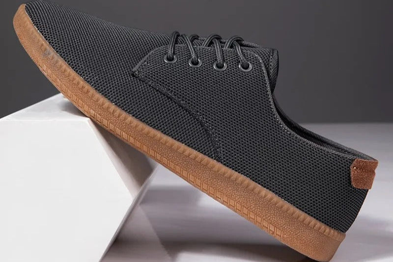 Cody Laced Slip-On Canvas Shoes