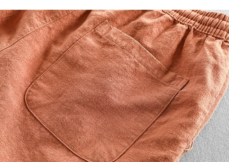 Savinor Cotton-Linen Shorts