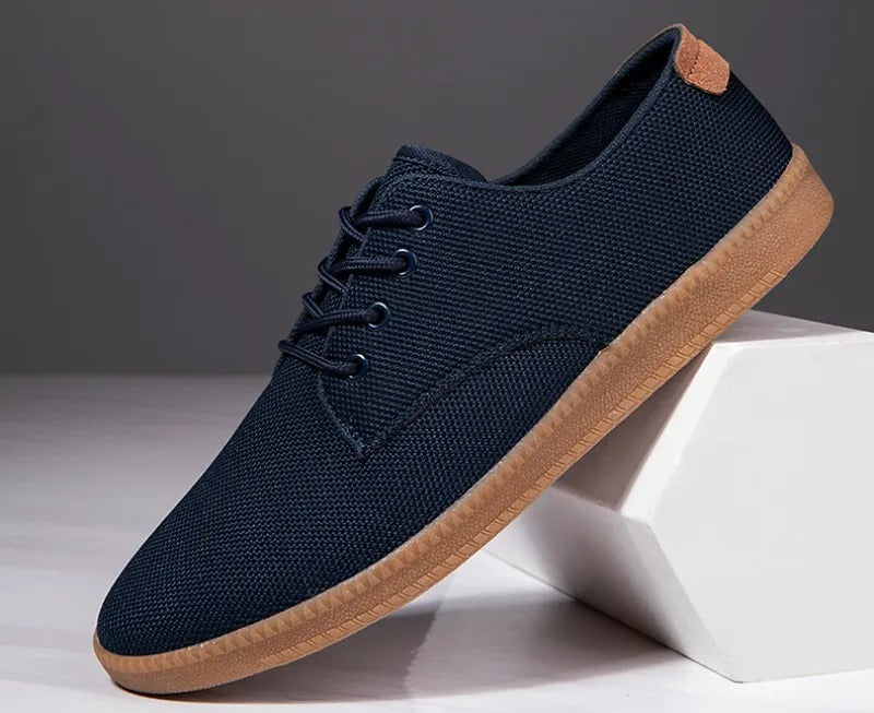 Cody Laced Slip-On Canvas Shoes
