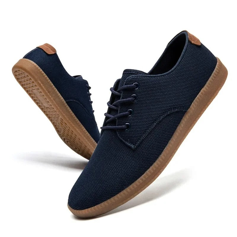 Cody Laced Slip-On Canvas Shoes