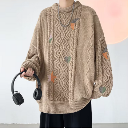 Astral Projection Embroidered Sweater