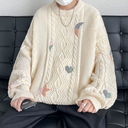 Astral Projection Embroidered Sweater