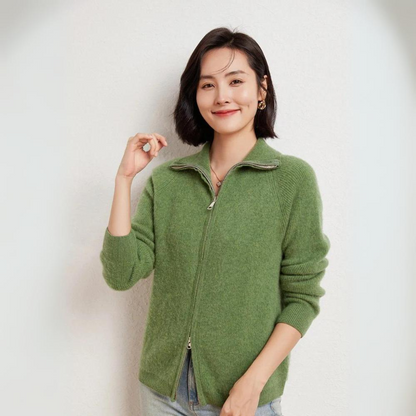 Merino Luxe Zip Up