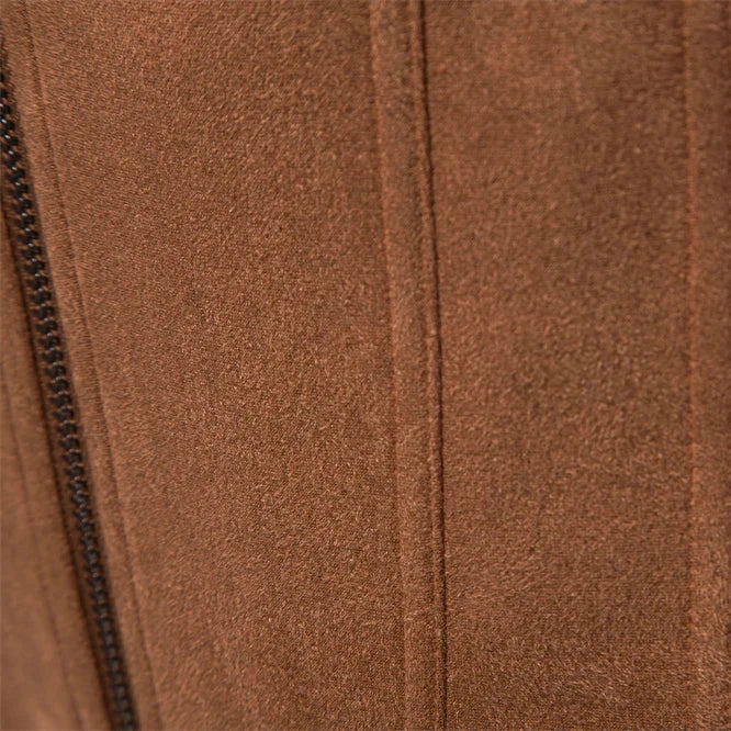 Hudson Suede Trucker Jacket