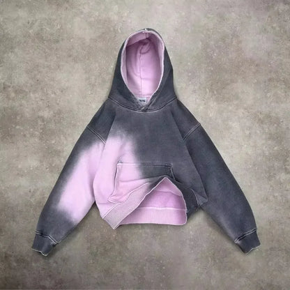 Gothic Hip Hop Gradient Pullover