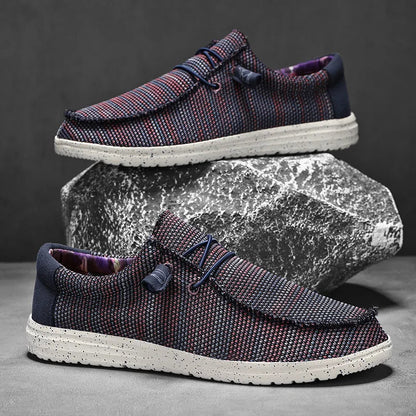 Corvan Textured Canvas Sneakers