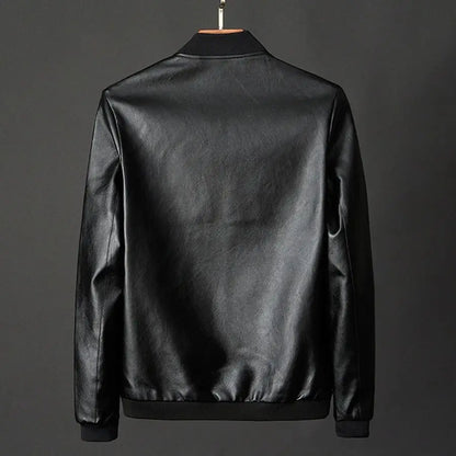 Stockholm Retro Leather Jacket