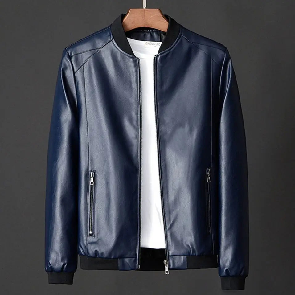 Stockholm Retro Leather Jacket