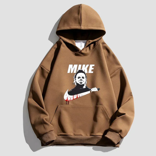 Mike Motif Hoodie