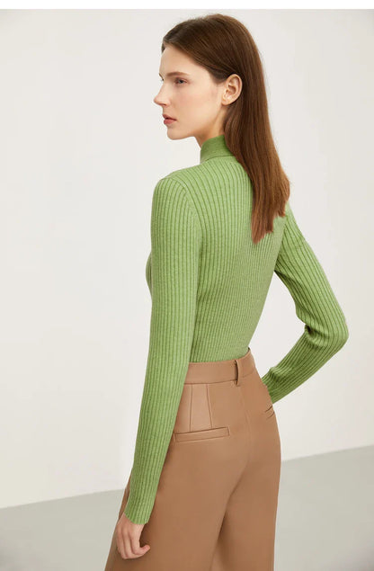 Audrey Wool Blend Polo