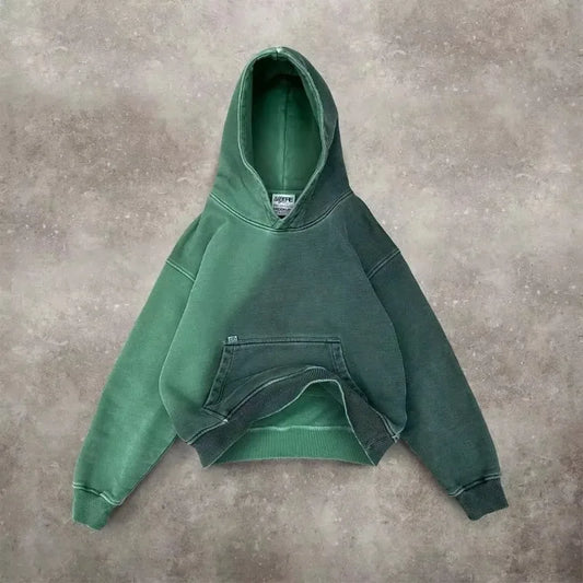 Gothic Hip Hop Gradient Pullover