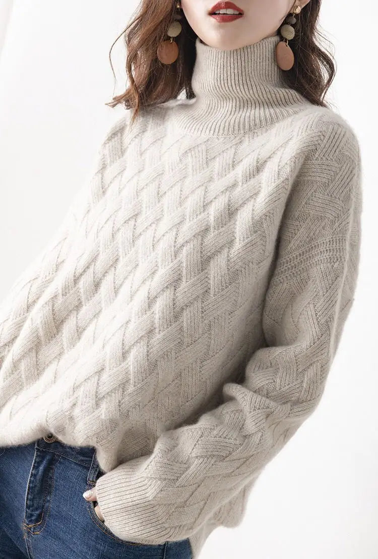 Daria Cashmere Knit Sweater