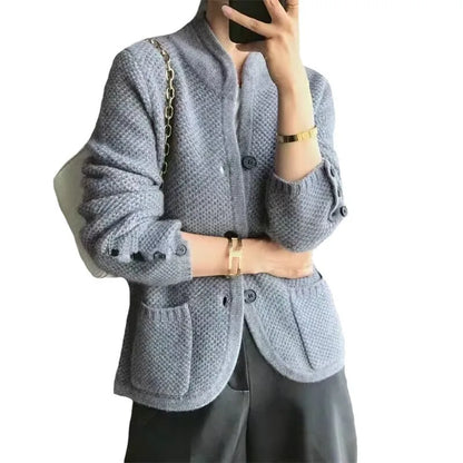 Grace Half-Neck Cardigan