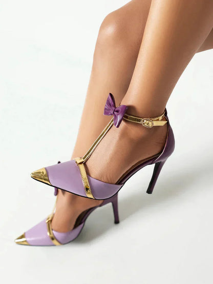 Vanica Radiant T-Strap High Heels