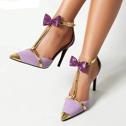 Vanica Radiant T-Strap High Heels