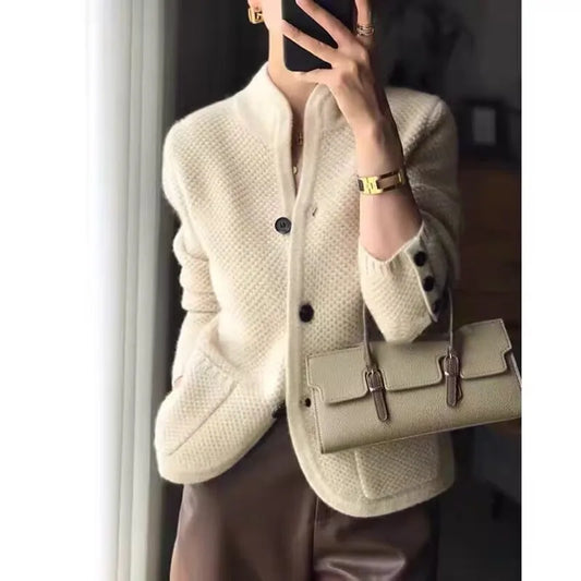Grace Half-Neck Cardigan